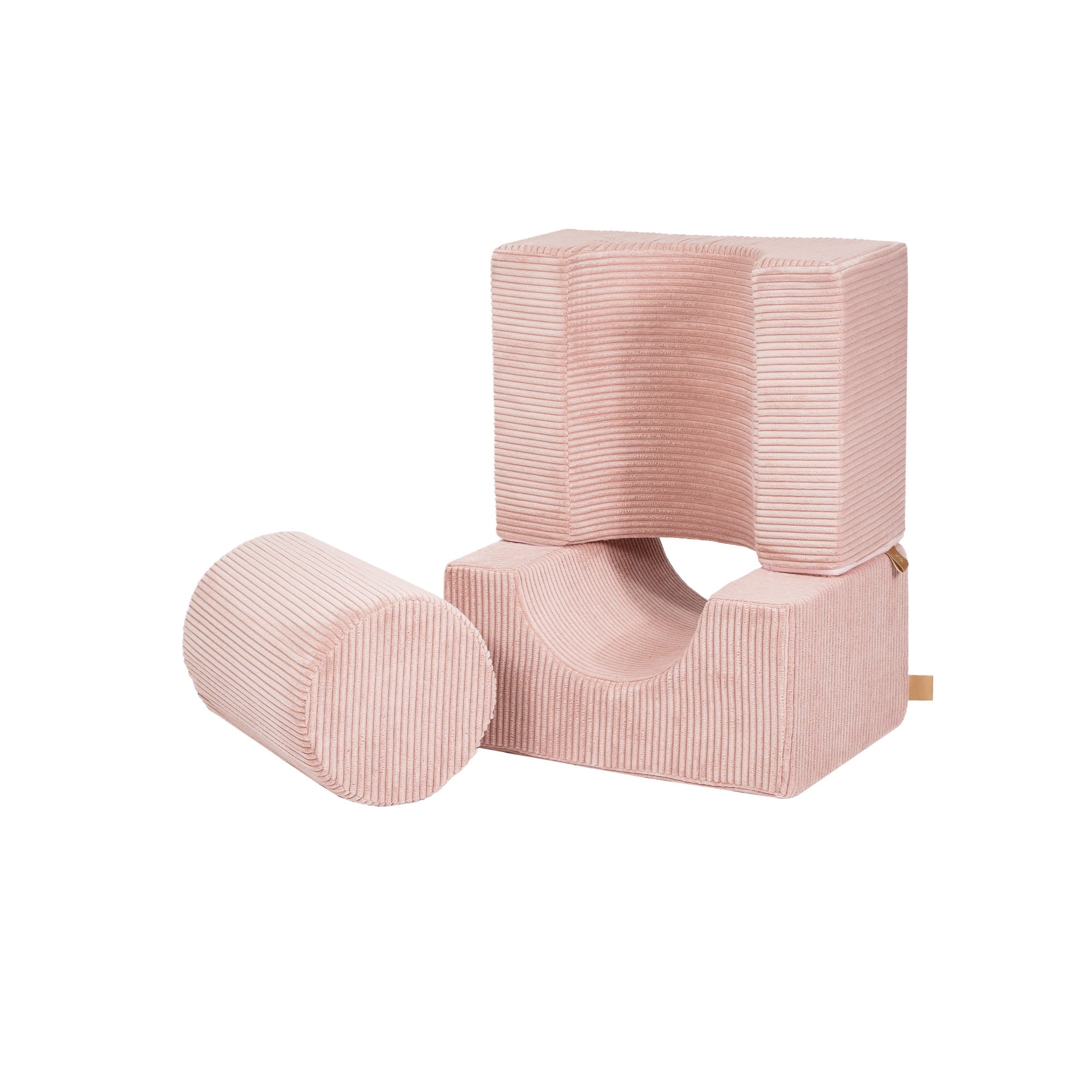 Aesthetic Shape Set 3-Elements - Powder Pink