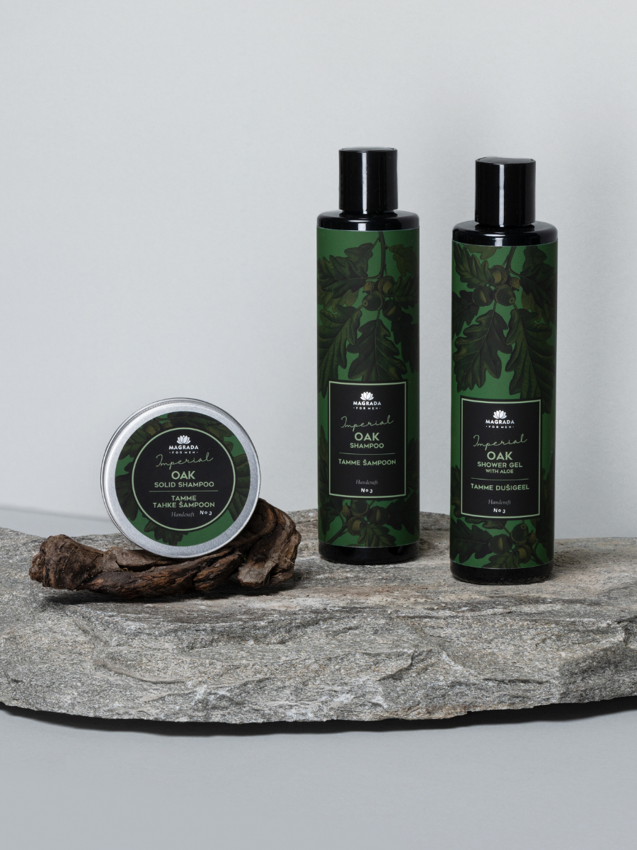 Solid Oak Shampoo ‘Imperial’ - For Men