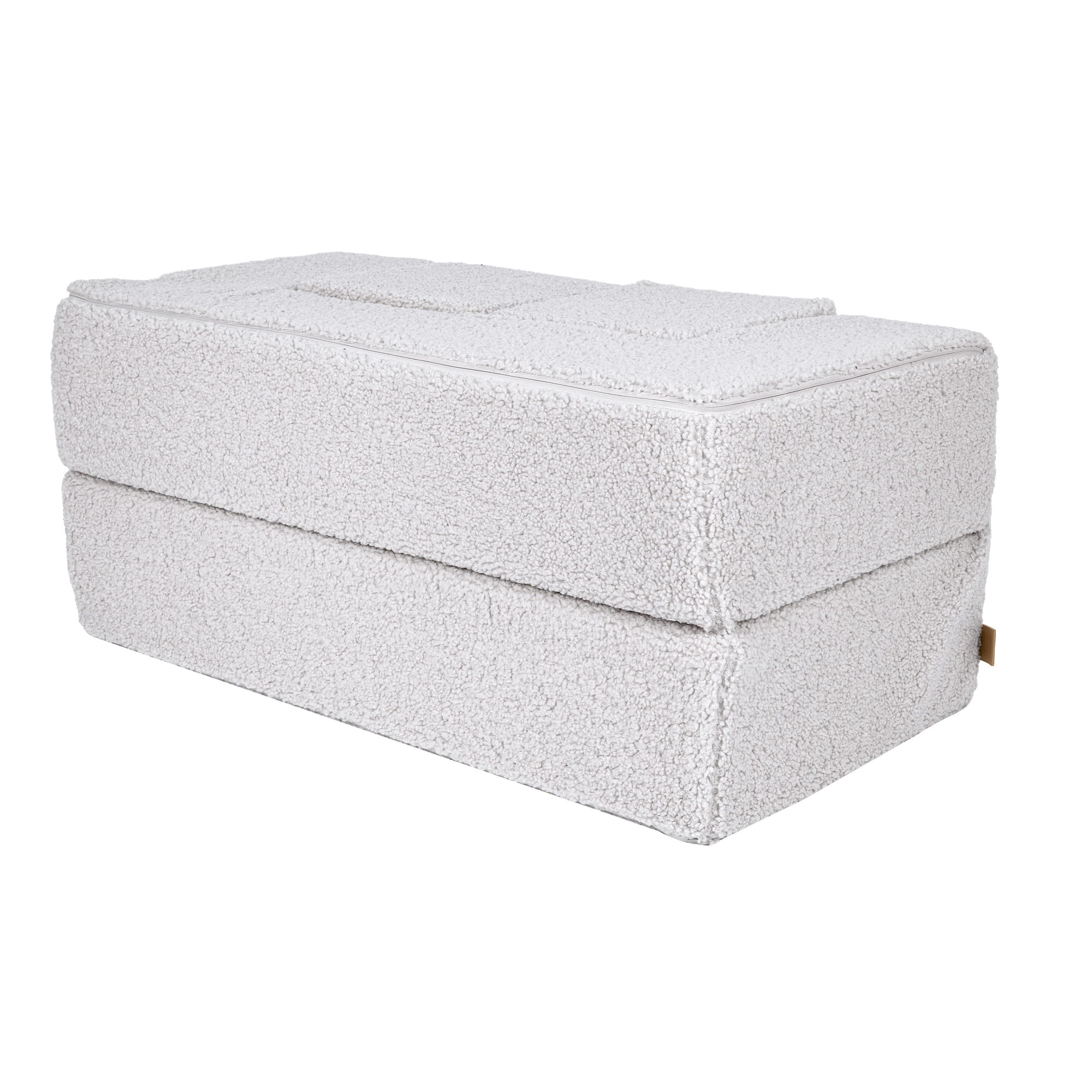 MeowBaby® Bearly Cube Sofa - White