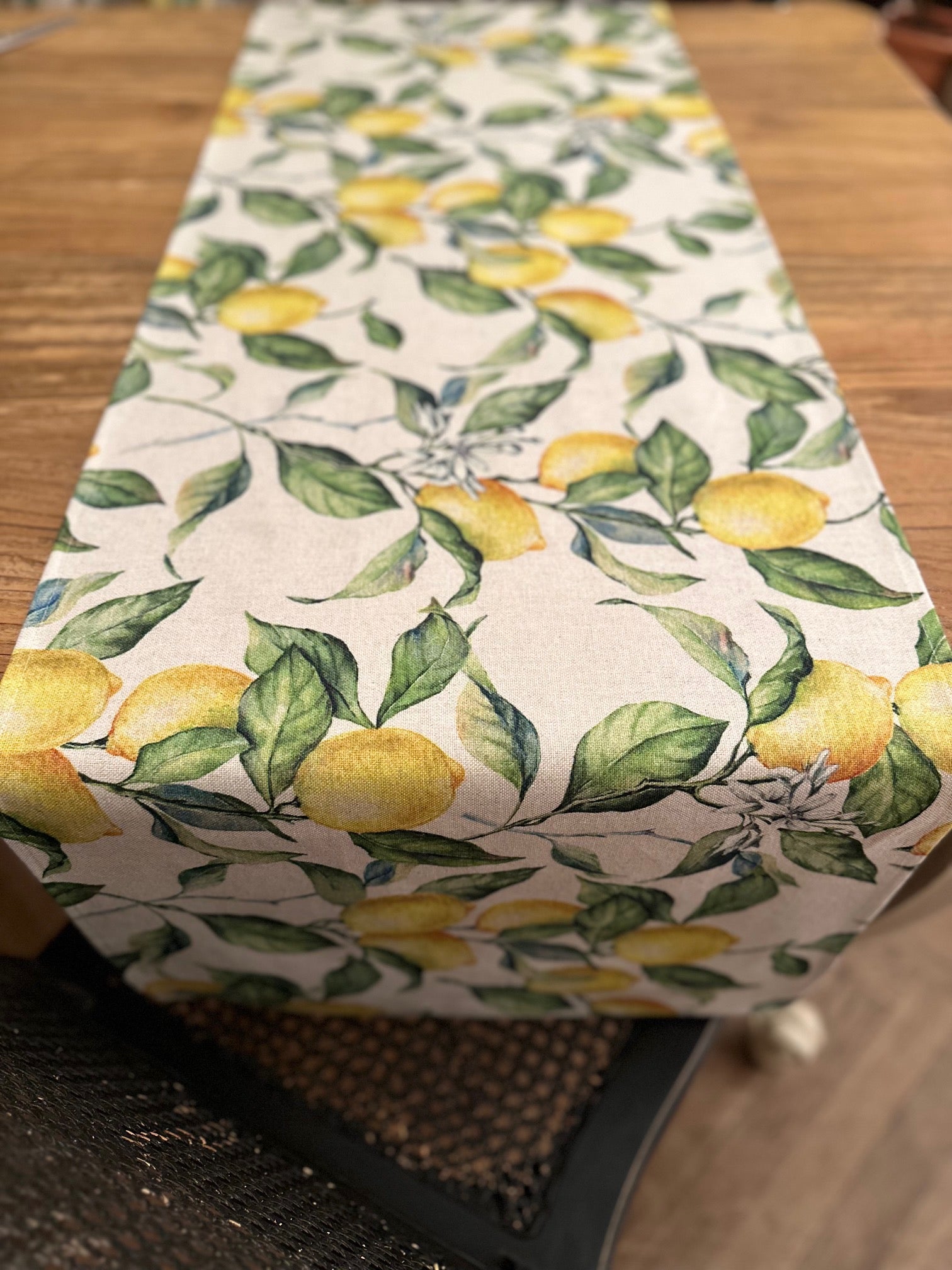 Table Runner – Lemon Linen