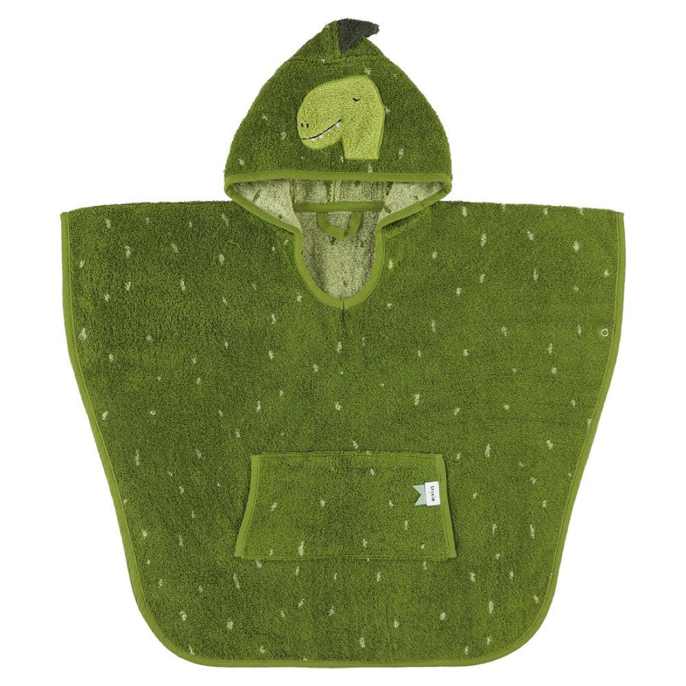 Hooded Bathing Poncho for Kids - Mr. Dino