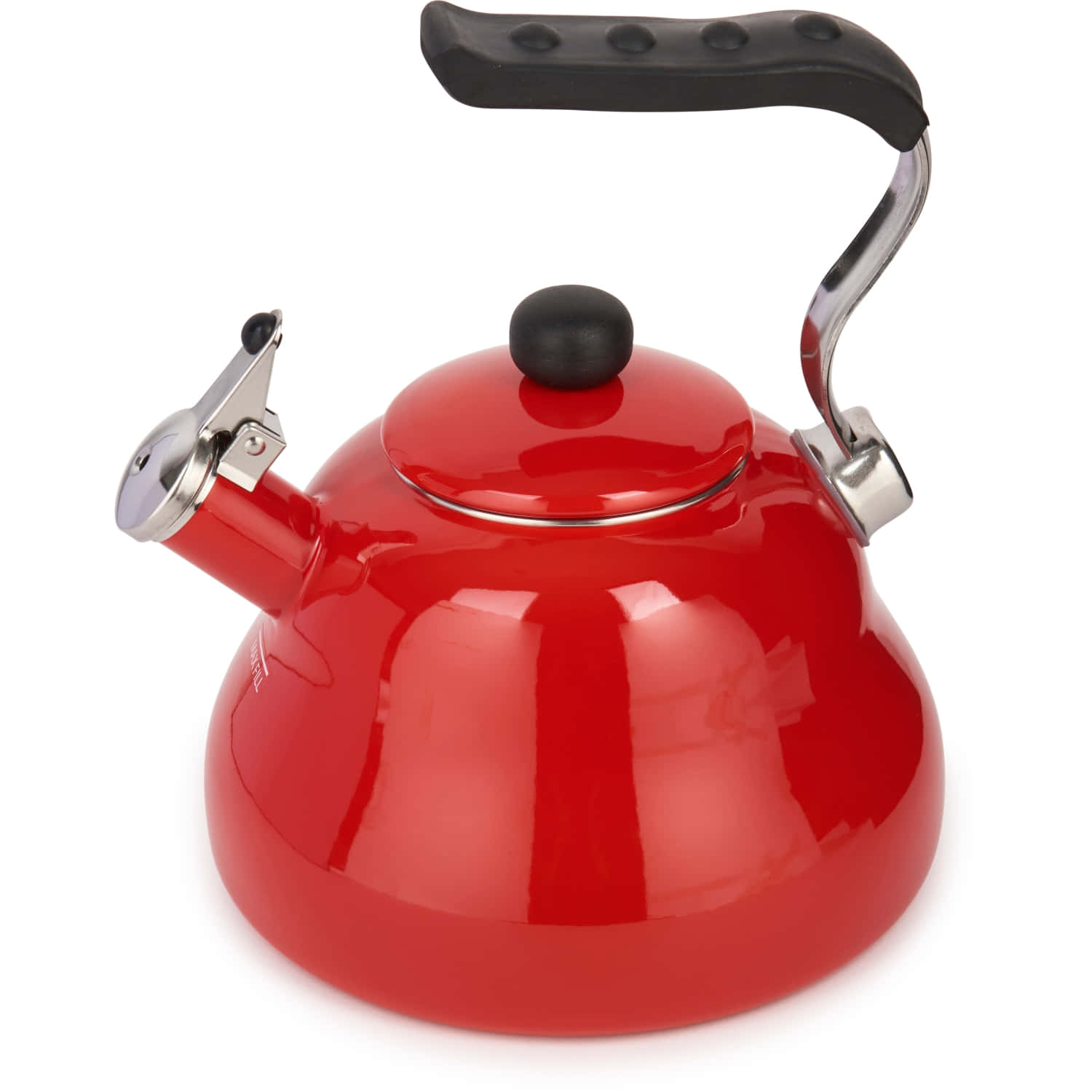 La Cafetière Kettle with Whistle - Red, 2 Liters