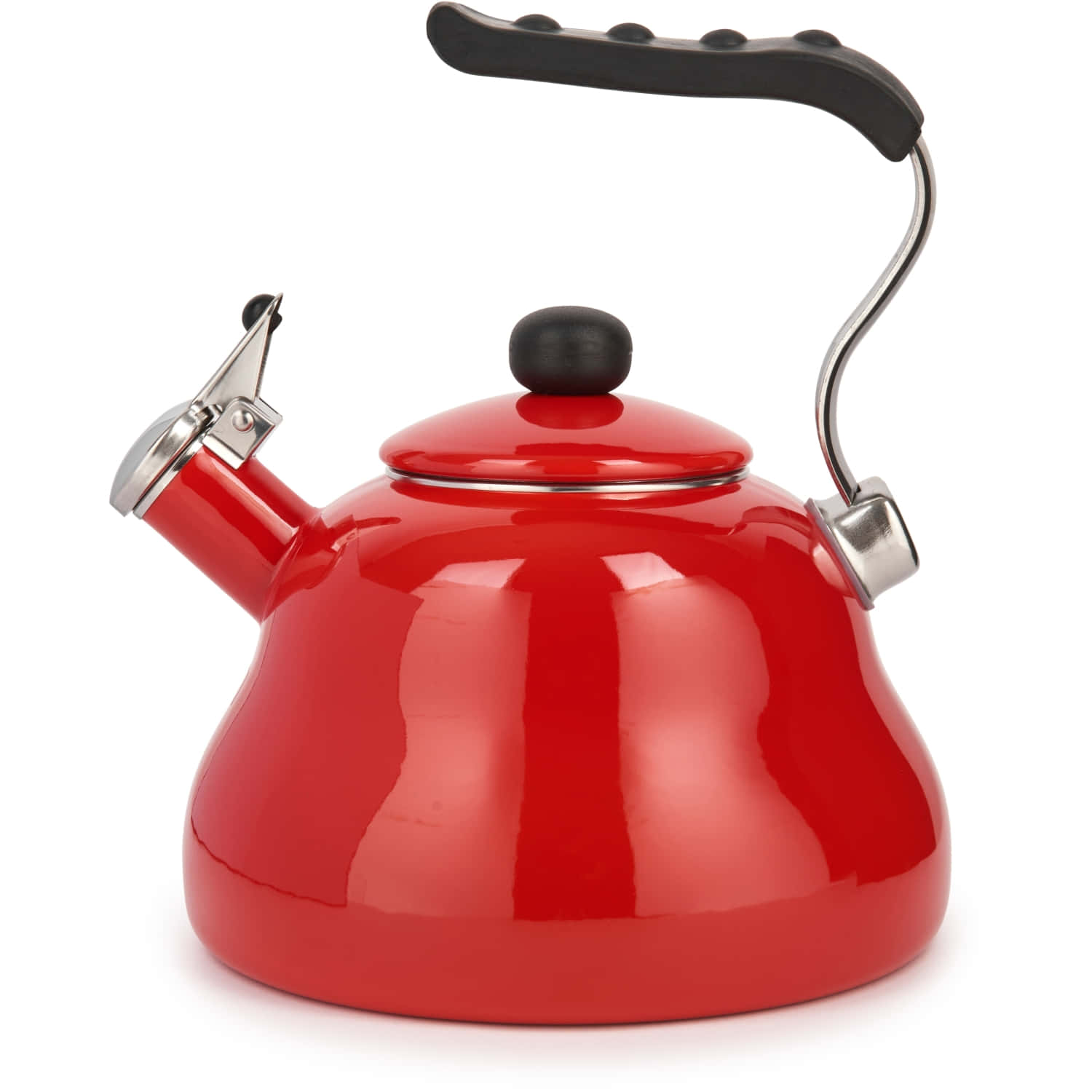 La Cafetière Kettle with Whistle - Red, 2 Liters