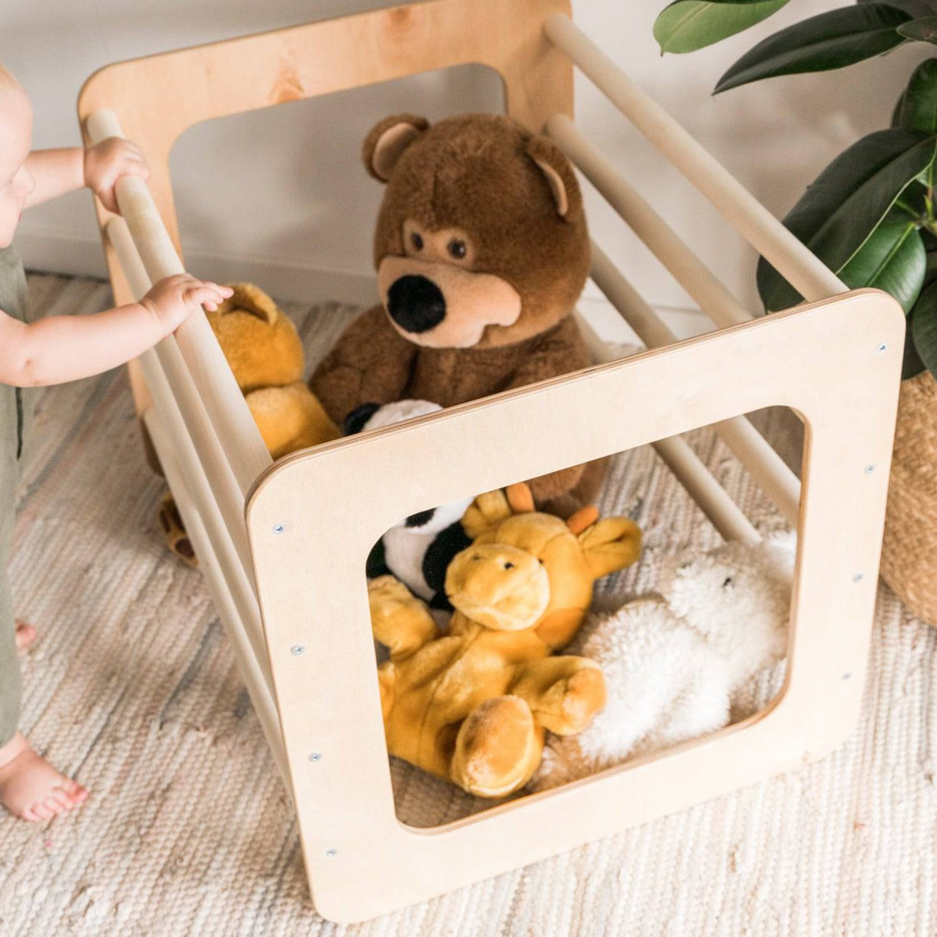 Toddler Climbing Bars Frame / Square Gym